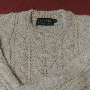 Wool oversize sweater